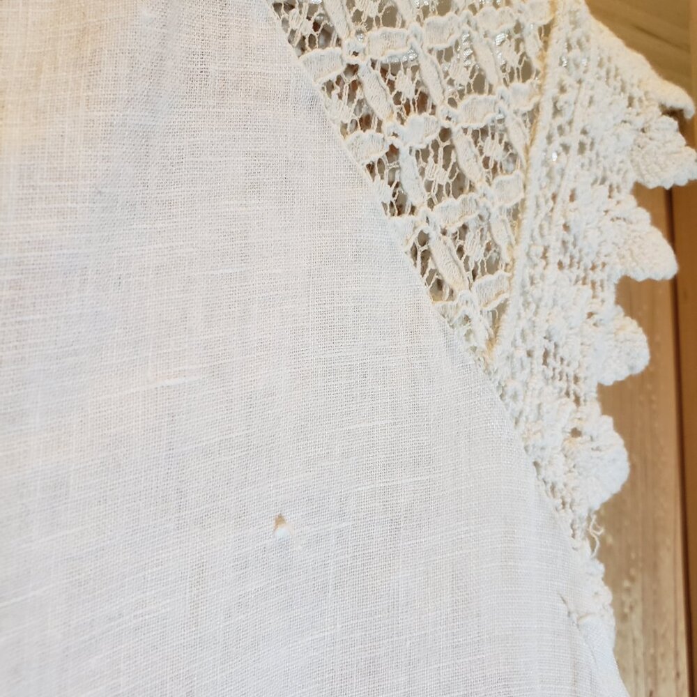 Linen and Cotton Sleeveless Top by Sunflower made in Italy - Picture 8 of 8